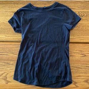 Small Hanes plain black red